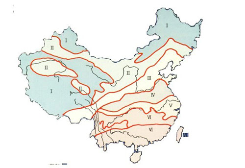 中国严寒和非严寒,寒冷和非寒冷地区怎么划分