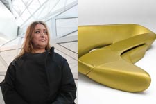 Zaha Hadid设计的流动的家具