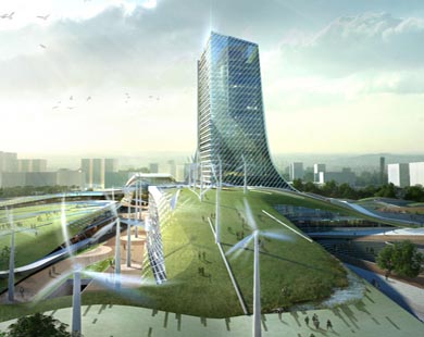 时评:城市地标设计中看还必须中用