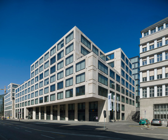 In progress:Europaallee\/Max Dudler