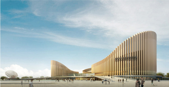 台中大都会歌剧院已经成形