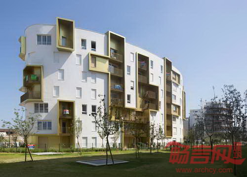 法国:普法战争堡垒原址上的住宅楼