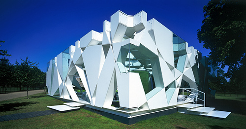 伊东丰雄:2002年蛇形画廊展亭 建筑畅言网