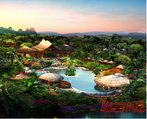 七仙瑶池热带雨林温泉度假酒店