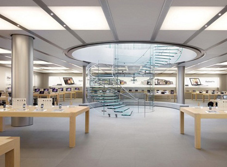 纽约第五大道苹果旗舰店 -- 建筑畅言网