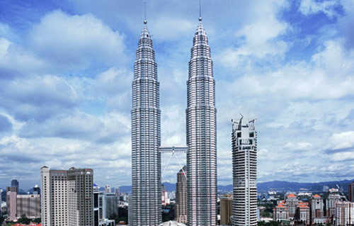 世界最高的双塔:马来西亚国家石油大厦