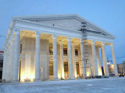 台中大都会歌剧院已经成形