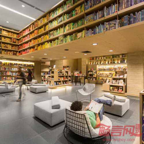 巴西:Saraiva书店 -- 建筑畅言网