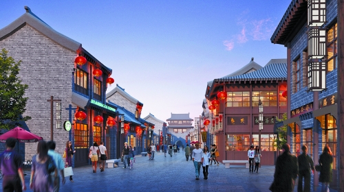 城市历史街区街巷空间的改造——以成都市宽窄巷子为例