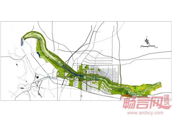 石家庄滹沱河风光带总体规划