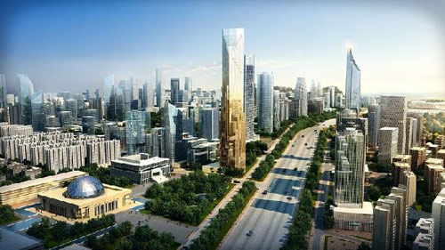 中央商务区 -- 建筑畅言网