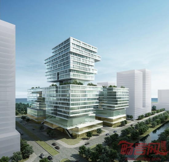 广东深圳阿里巴巴总部大厦办公楼