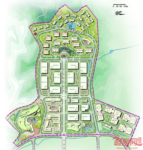 玉溪生物医药产业园核心区规划设计