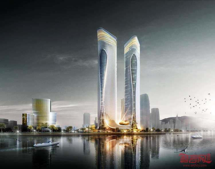 珠海横琴总部大厦(二期) -- 建筑畅言网