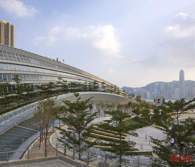 香港高铁西九龙站建筑设计