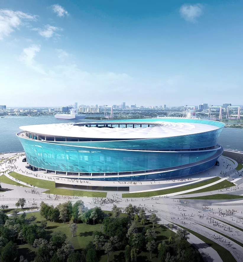 大连梭鱼湾专业足球场 | 大连市建筑科学研究设计院