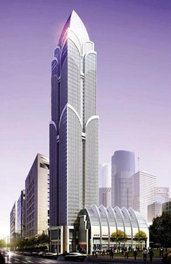 三问城市地标建筑