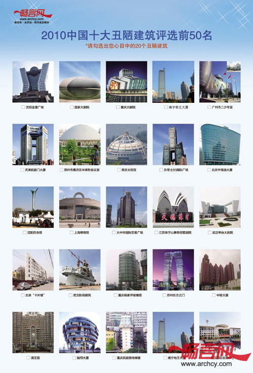 2010年中国十大丑陋建筑评选前50名图二
