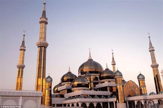 马来西亚国家清真寺(masjid dawlah mali&mdash;ziya),位於首都