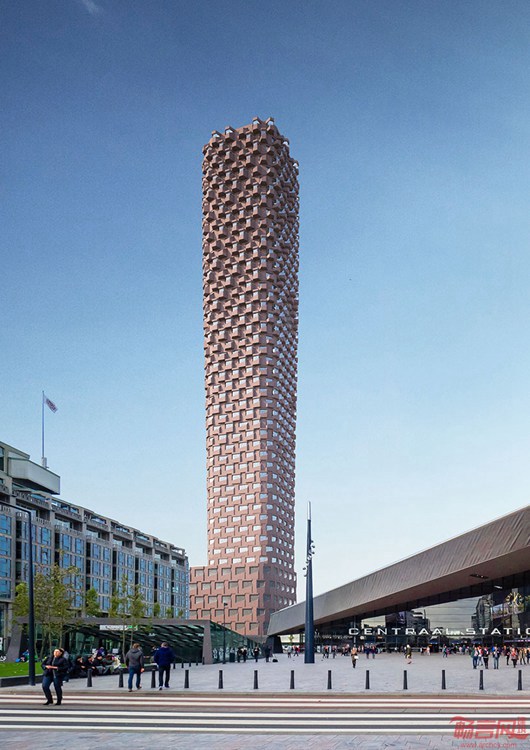 荷兰:鹿特丹摩天楼matthijs la roi方案