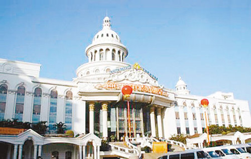 华西村的"山寨版白宫"(图片来源:百度)